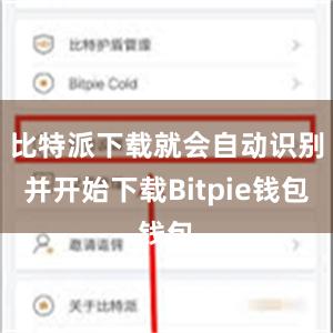 比特派下载就会自动识别并开始下载Bitpie钱包